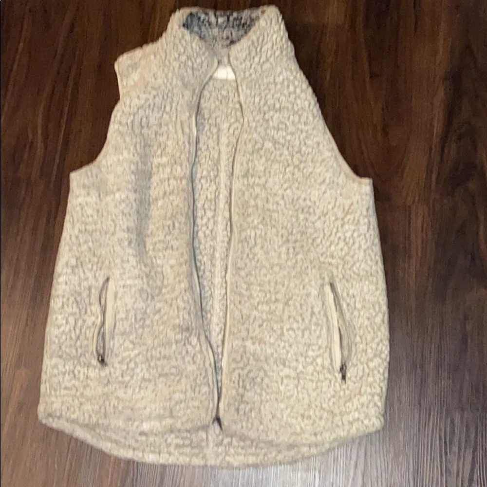 Gray vest